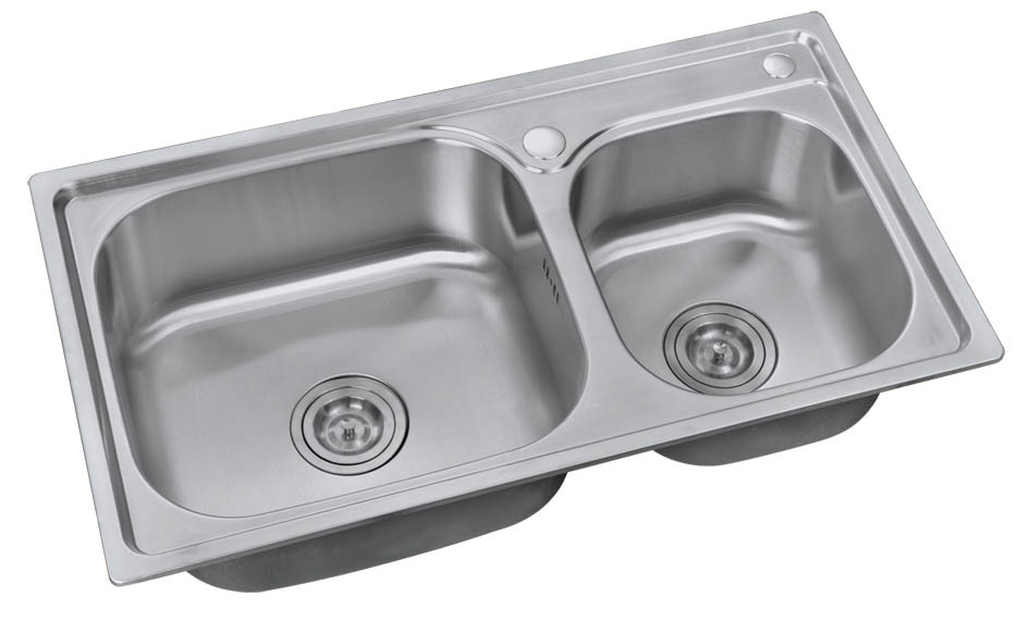 一体成型不锈钢水槽/整体拉伸整体水盆/一次成型连体星盆 79*43图片_1