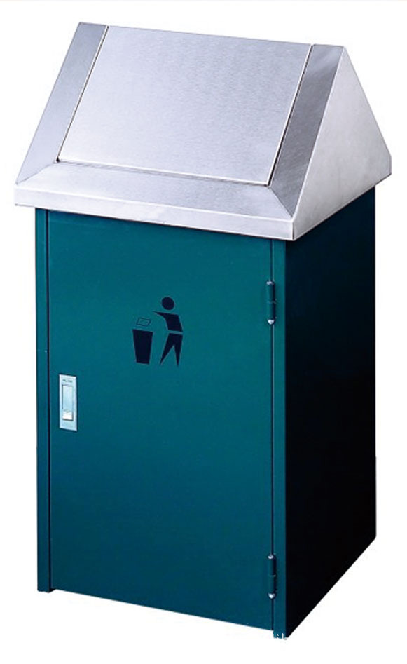 订做垃圾桶 冲孔垃圾桶 优质钢木垃圾桶 喷塑环保垃圾桶a-207