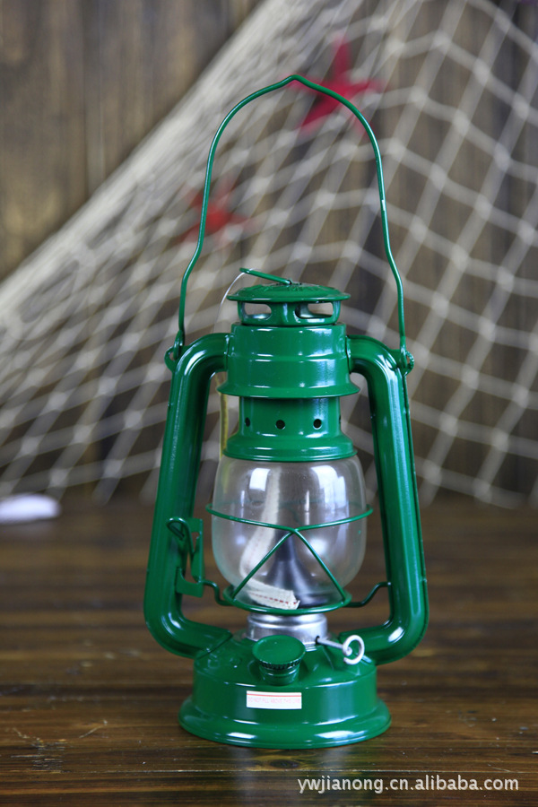 6色地中海风格复古煤油灯 野营煤油灯 马灯 防风灯装饰摆件灯245