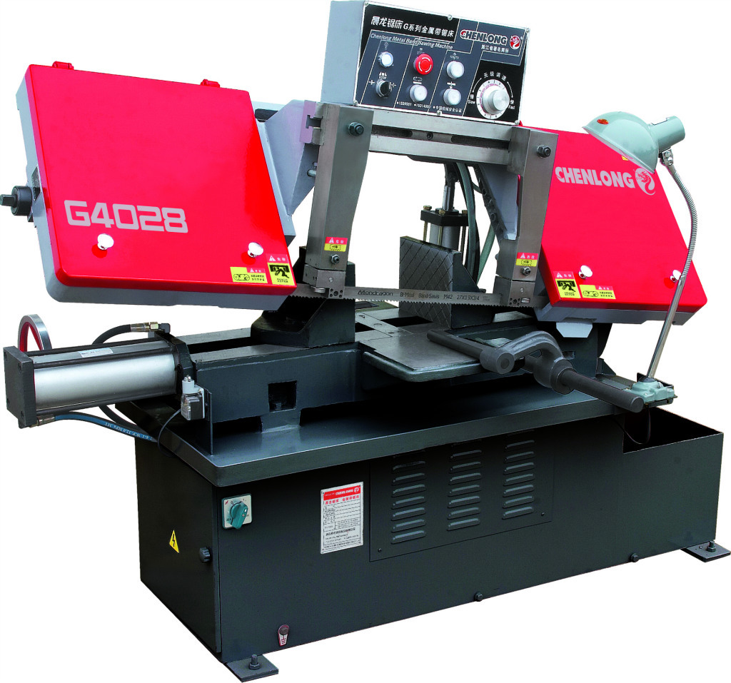供应卧式金属带锯床 晨龙锯床g4028