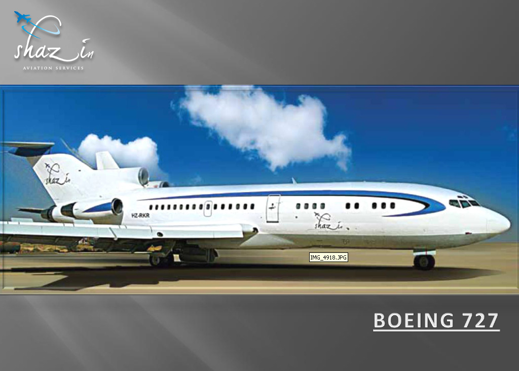 私人飞机 波音boeing 727
