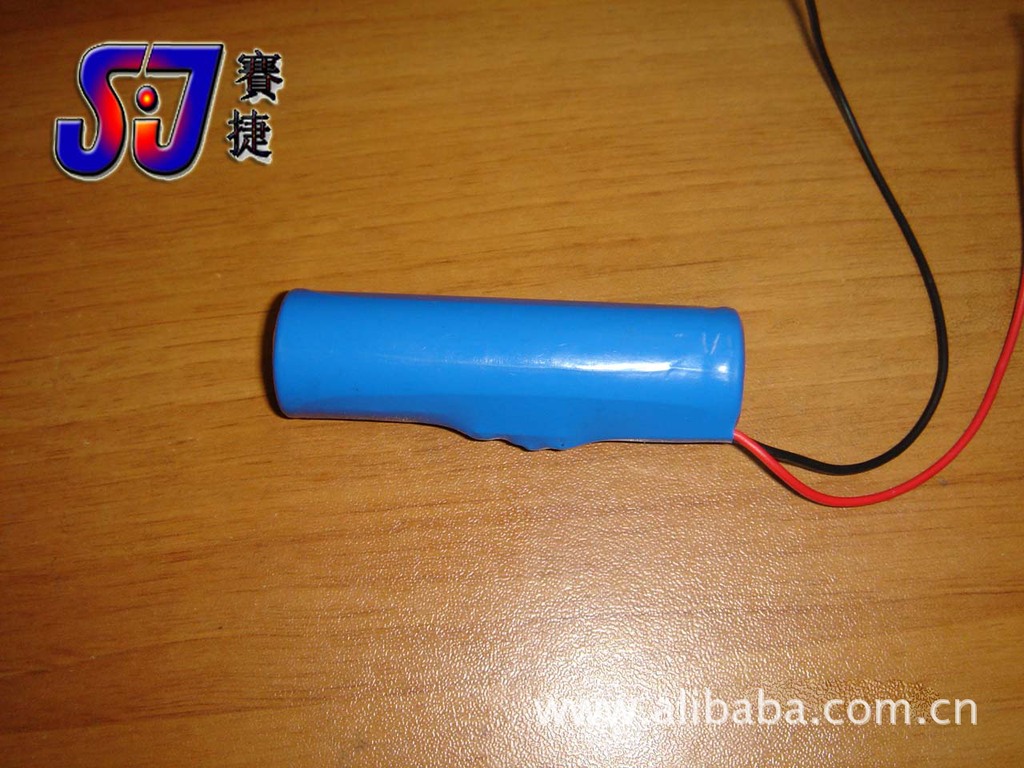 led燈用鋰離子電池3.7v18650 2200mah 1串加板組合