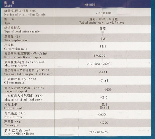 厂家直销发动机浙江新柴发动机总成(485 490 495 498 系列)