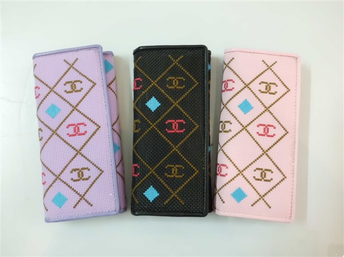 十字绣拉链钱包 时尚钱包 节日的礼物