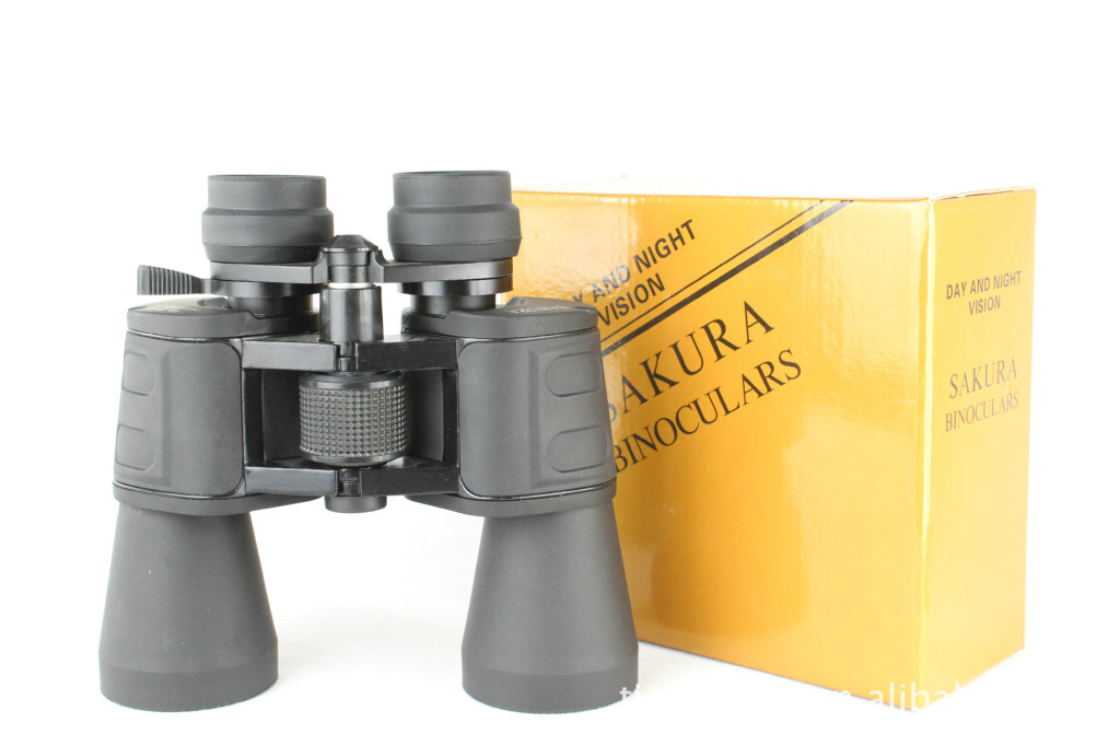 樱花10-70x70 高清变倍 双筒高倍望远镜