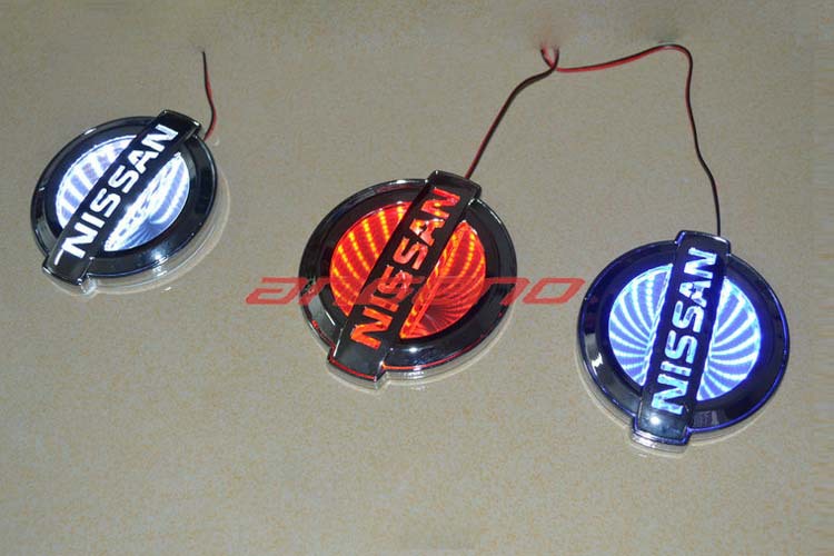 angeno 日产3d车标灯 立体三维车标灯 尾标灯 led车标灯