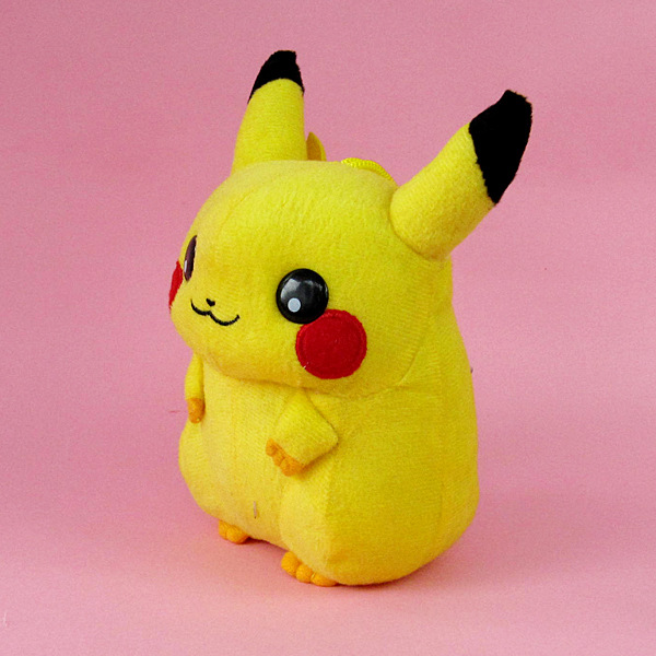 皮卡丘毛绒玩具 儿童玩偶 抓机玩具娃娃 批发18cm