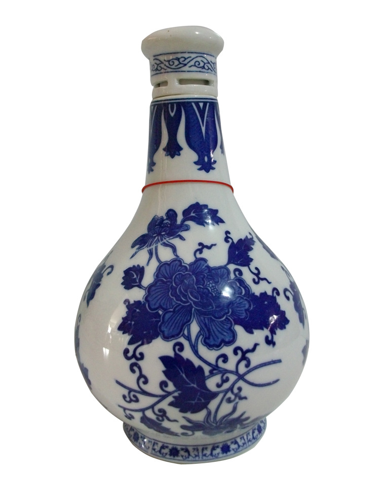 牛栏山二锅酒 酒 青花瓷52度清香高度白酒500ml