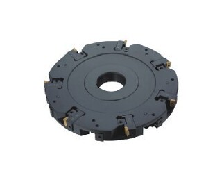 可调三面刃铣刀盘