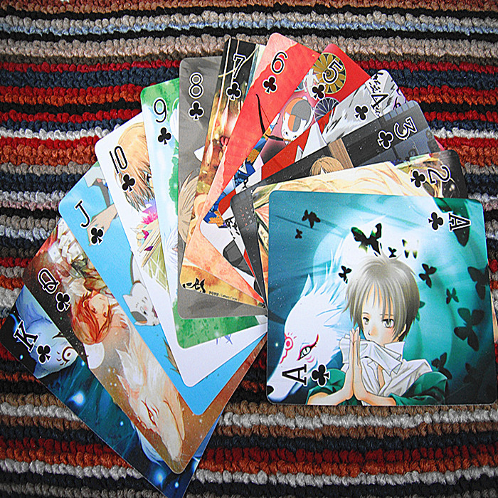 动漫扑克牌 夏目友人帐扑克牌 纸牌 娱乐纸牌 动漫桌游 休闲纸牌