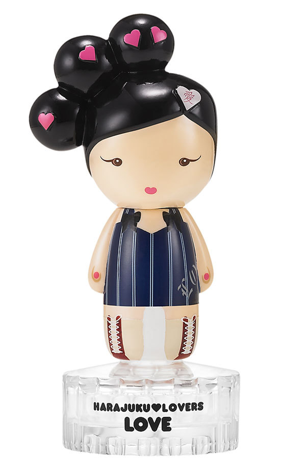 harajuku lovers原宿娃娃love30ml个性香水盖整套包装厂家直销