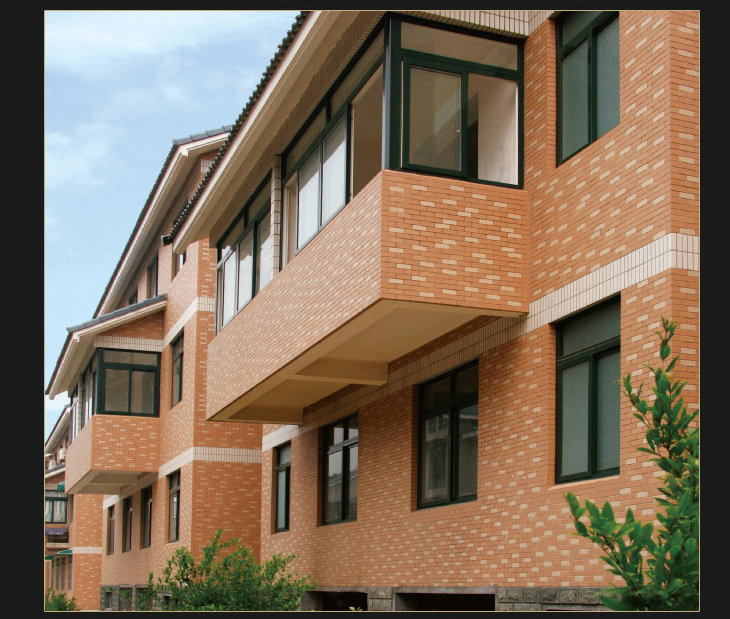 厂家直销 批发彩码砖 纸皮砖 外墙砖(45*95mm)45203-「外墙面砖」