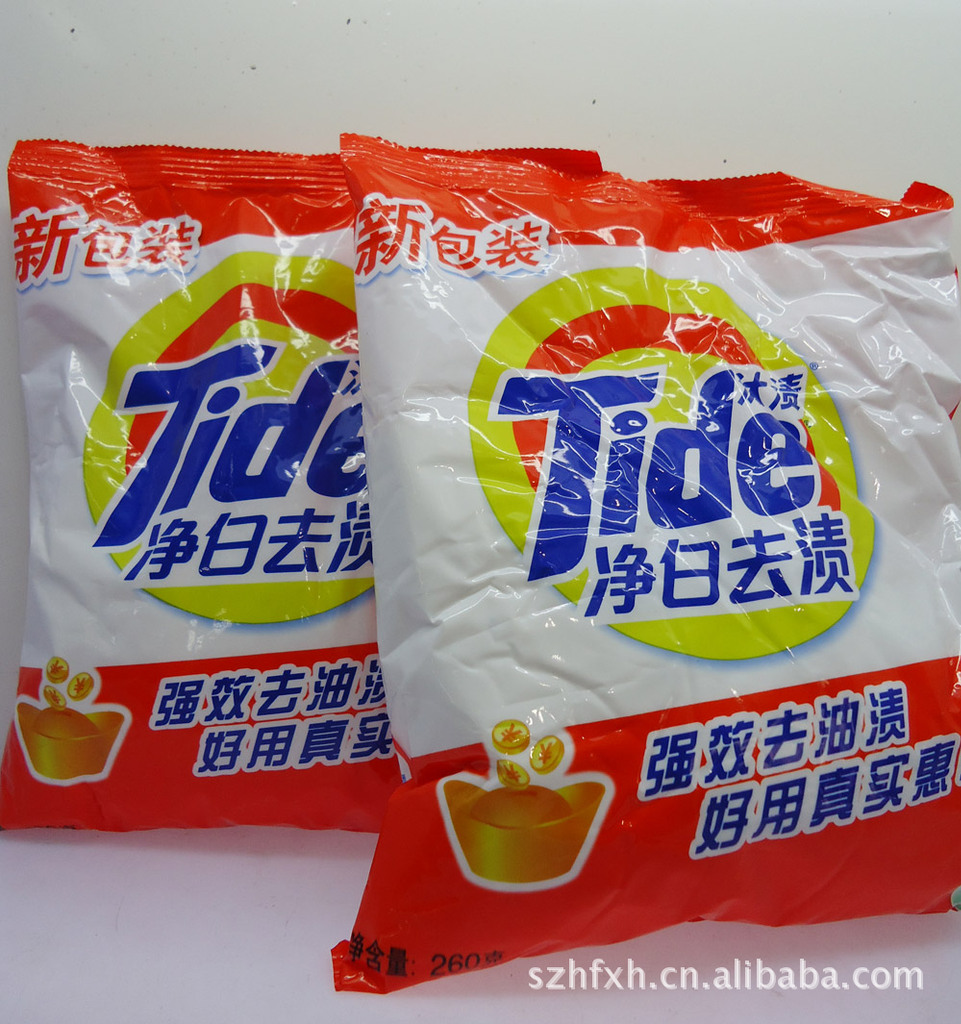 汰渍批发汰渍洗衣粉260g高效去污 有汰渍 没污渍