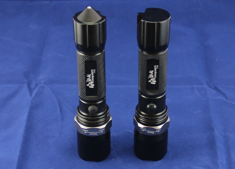 小野人t102强光手电筒强光充电手电筒