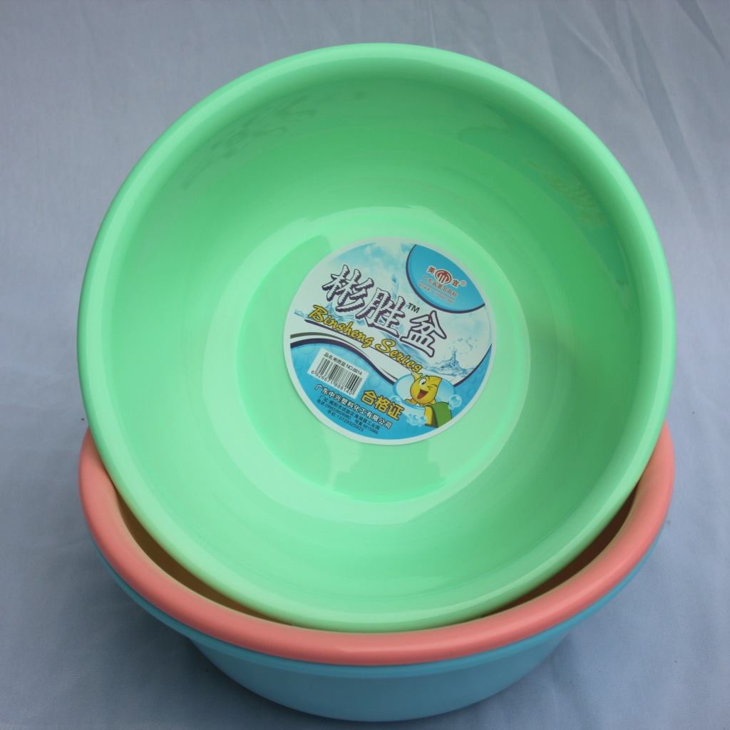 8816新料原包婚嫁日用百货广东货加厚41cm清洁圆盆胶盆菜盆塑料盆