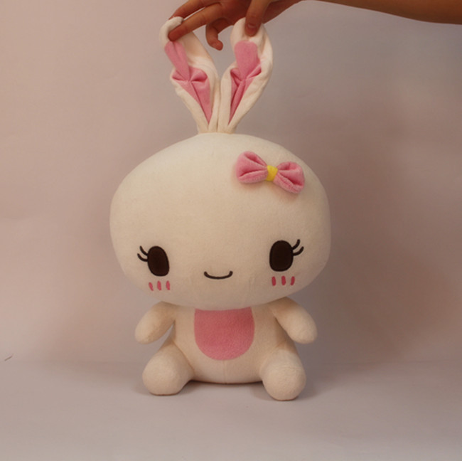 厂家直供坐姿25cm毛绒bunny兔 造型可爱 可定制