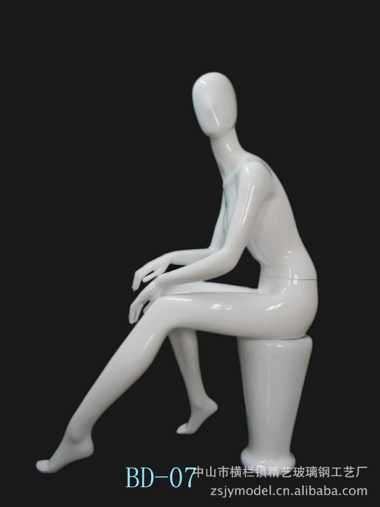 专业批发人体服装模特男全身坐式模特男模特批发