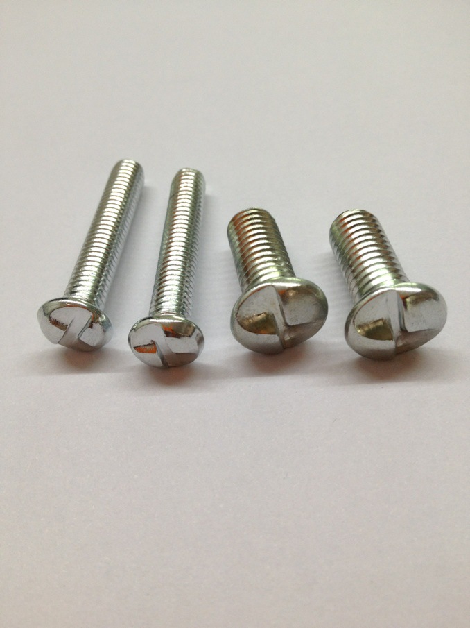 8级s型一字单向防盗防拆防护栏螺丝m6*35 m8*15-「螺钉/螺丝钉」