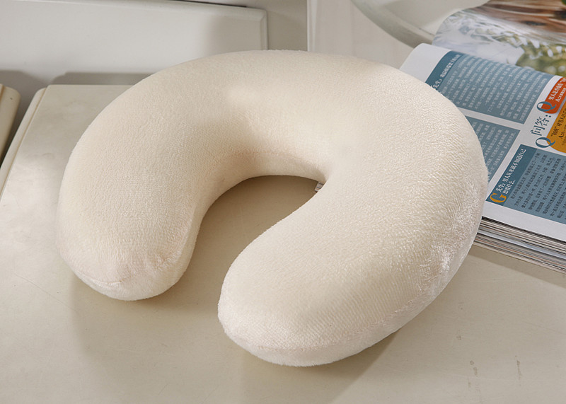 【龙康福枕芯 慢回弹太空记忆绵护颈u型枕头 护颈枕