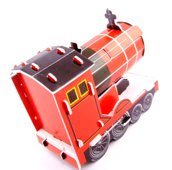 幼儿园专用 3d立体拼图 益智拼图 卡通动漫模型 托马斯火车