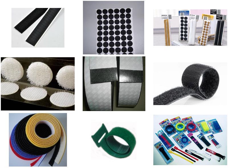 厂家生产加工圆形/三角形/椭圆形/冲型背胶魔术贴