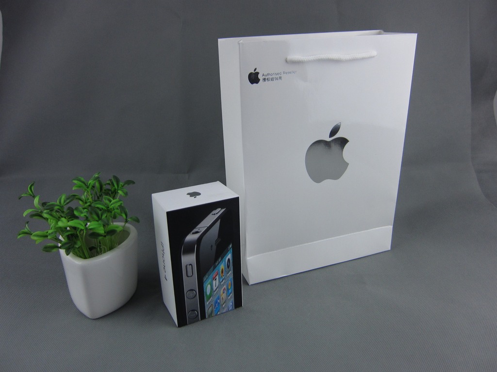iphone4手提袋 苹果袋4s 礼品袋 现货批发价格