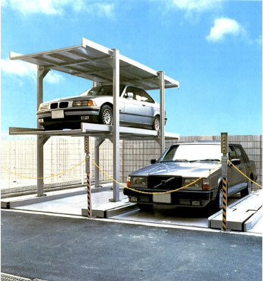 厂家直销供应基坑三层简易升降 立体车库 停车场设备 停车场 车库