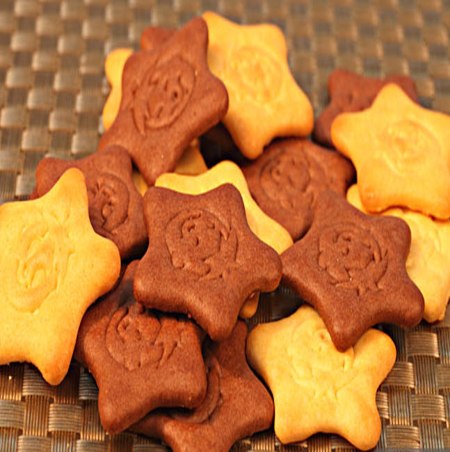 年货必备 旺旺开心巧星饼 可爱星形饼干