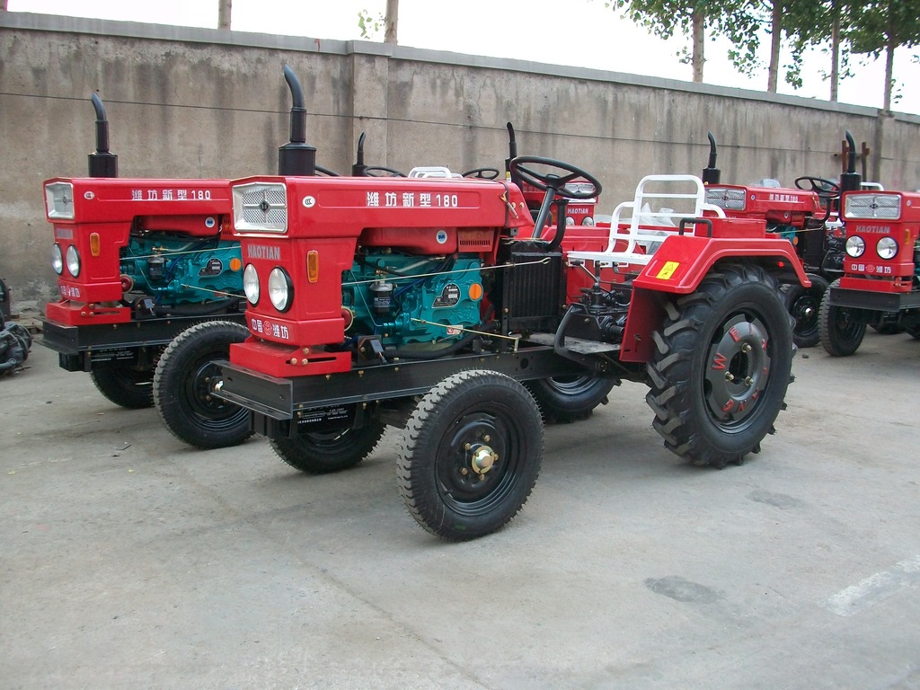 厂家出售17马力昊田单缸四轮农用拖拉机油耗低操作方便