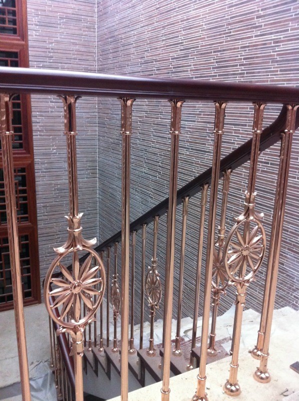 供应铜护栏,铜楼梯配件,铜楼梯扶手