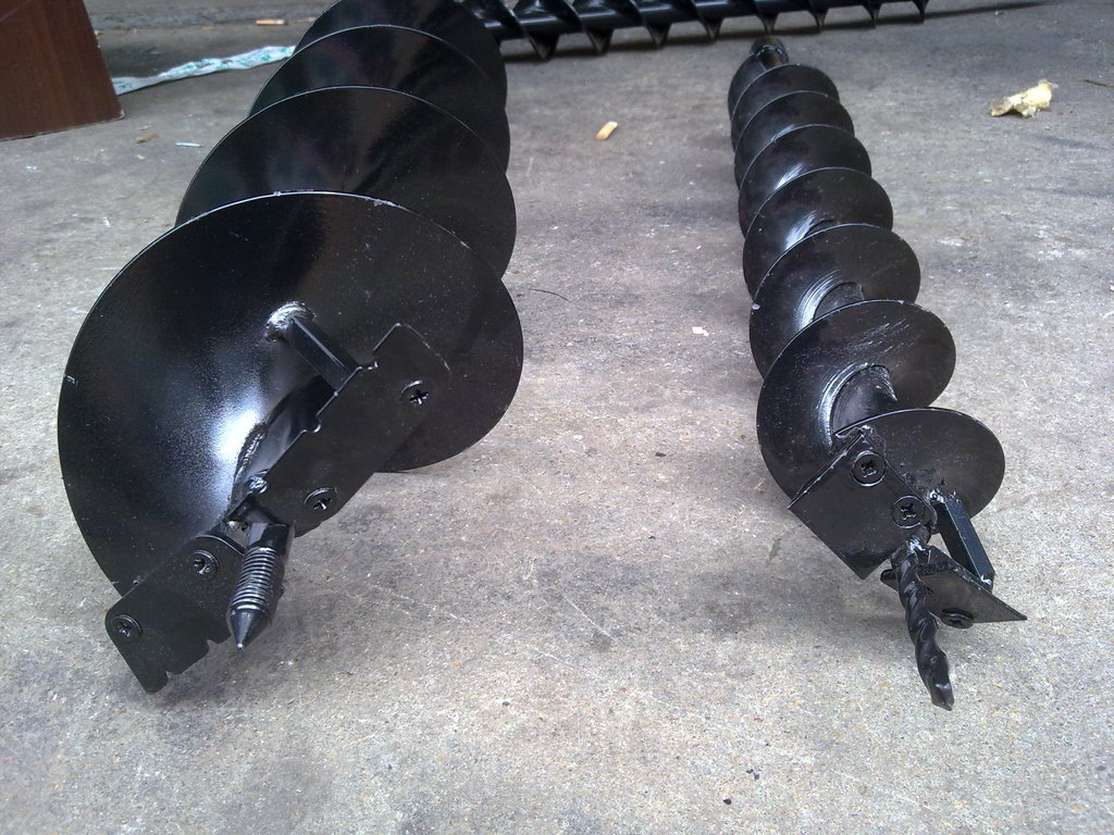 现货供应 供应地钻钻头可拆卸合金刀片单叶螺旋钻头图片_3