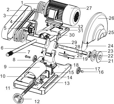 400系列 型材切割机