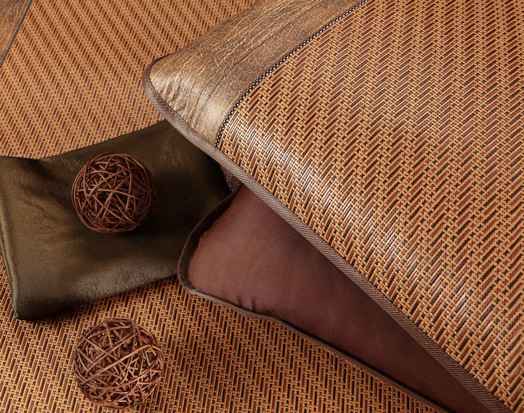 2012新款 床上用品 精美图案御藤席/凉席/空调席 三件套 98.00元/套