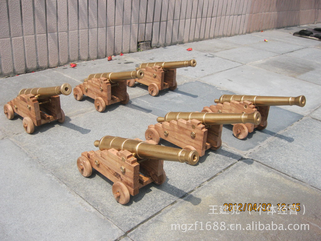 古火炮模型 舰炮模型 至顺三年铜炮