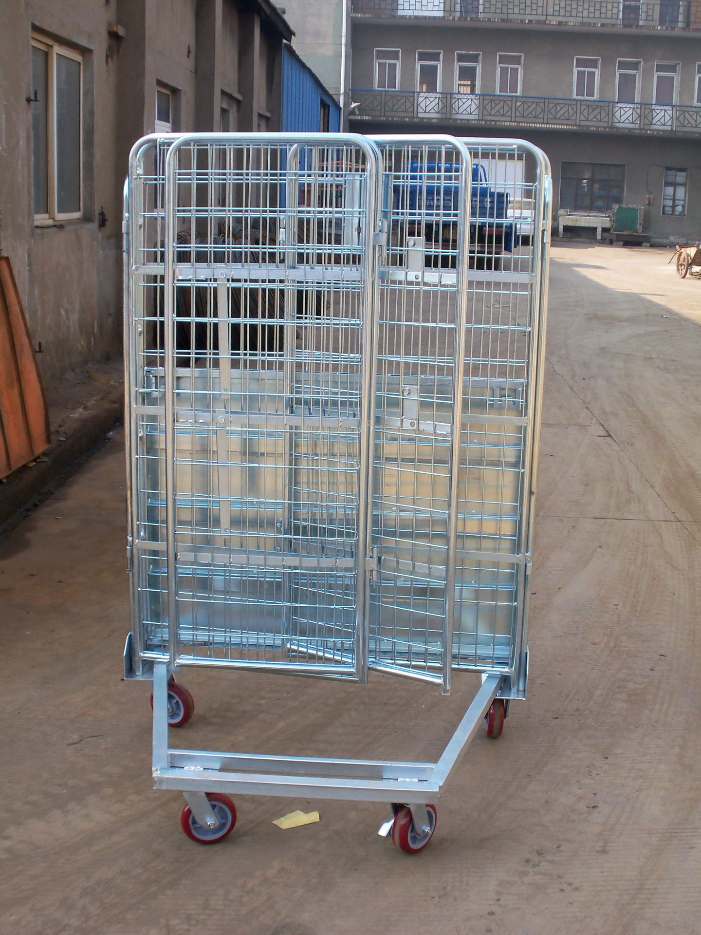 专业供应物流台车 折叠式物流台车 烟草笼车