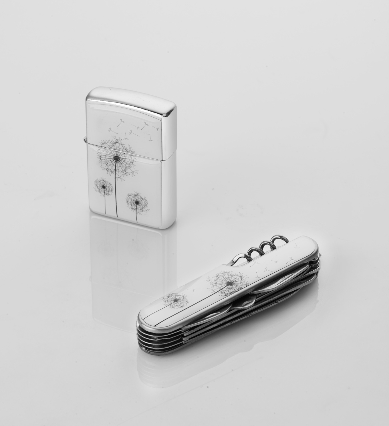 正品holi不锈钢打火机多功能军刀套装 商务男士套装 hl023-107