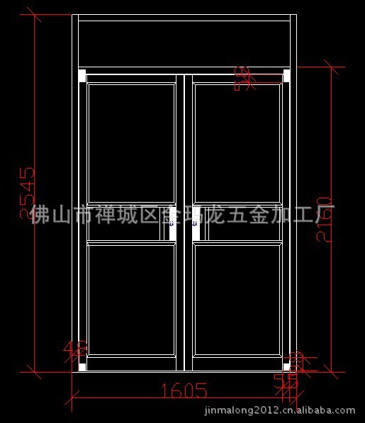 80型商务地弹门【写字楼专用】银白色,混批3.0mm料