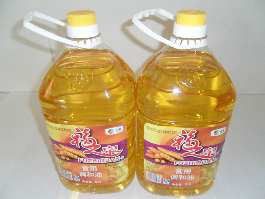 福之泉食用油 福之泉调和油 食用油批发 中粮调和油 厂价直销5l图片_8