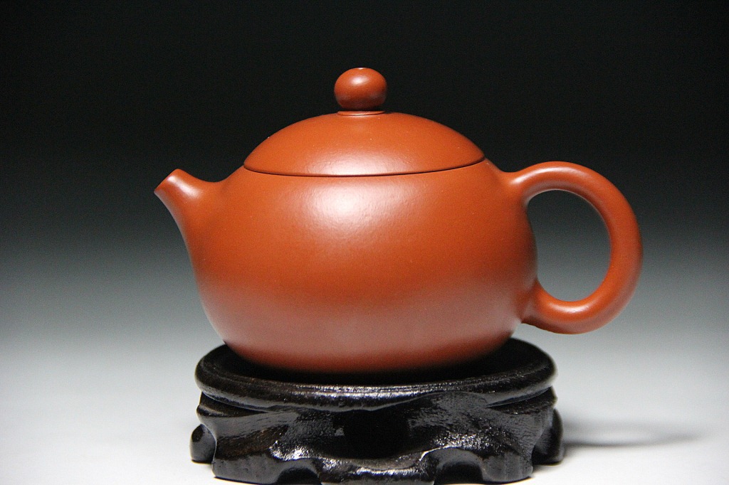 高档名家紫砂壶 原款大红袍西施壶 2款大小230和180毫升 8遍烧制