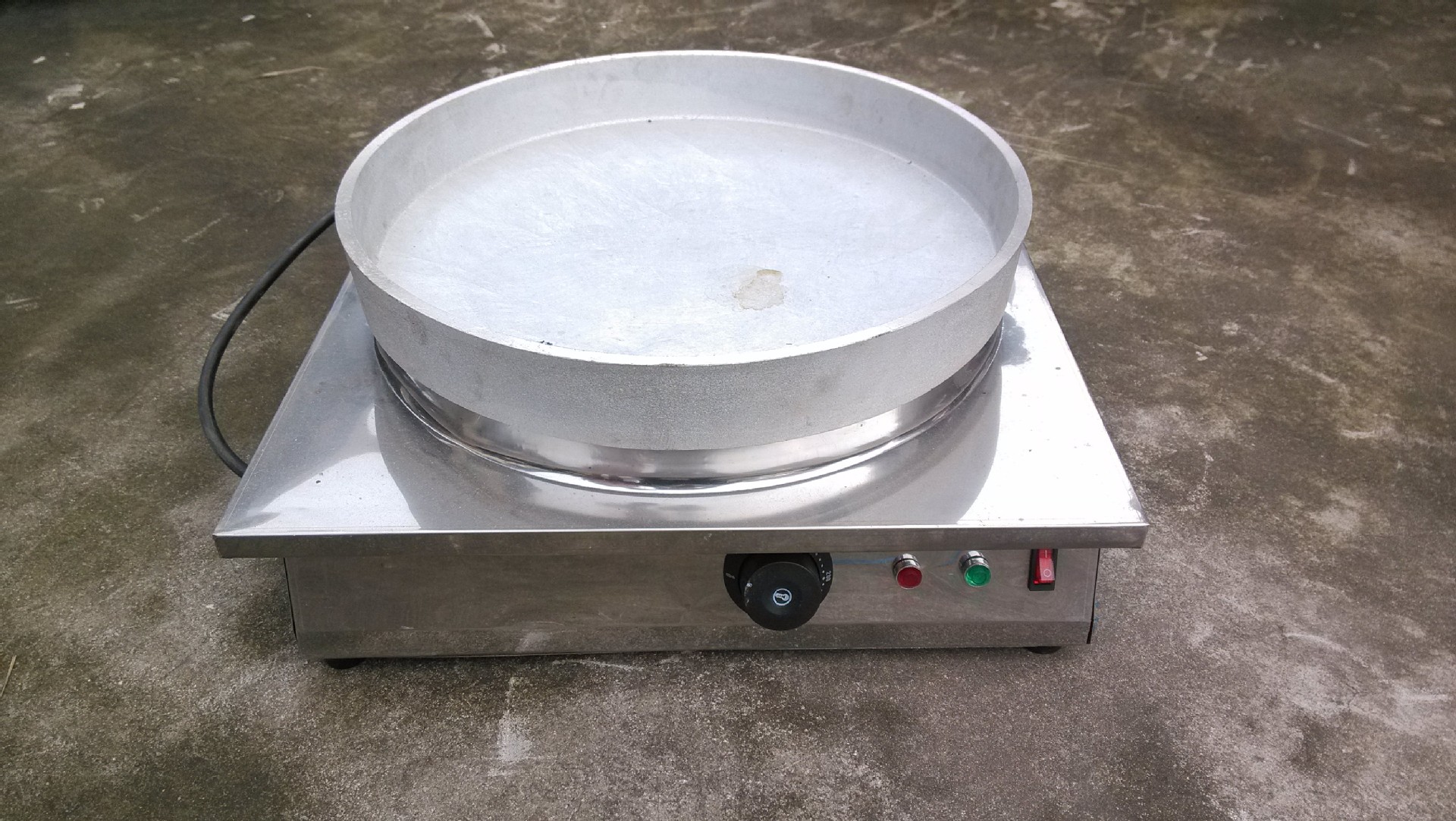 特价厂家直销不锈钢自动恒温电饼铛烙饼机 煎饺炉