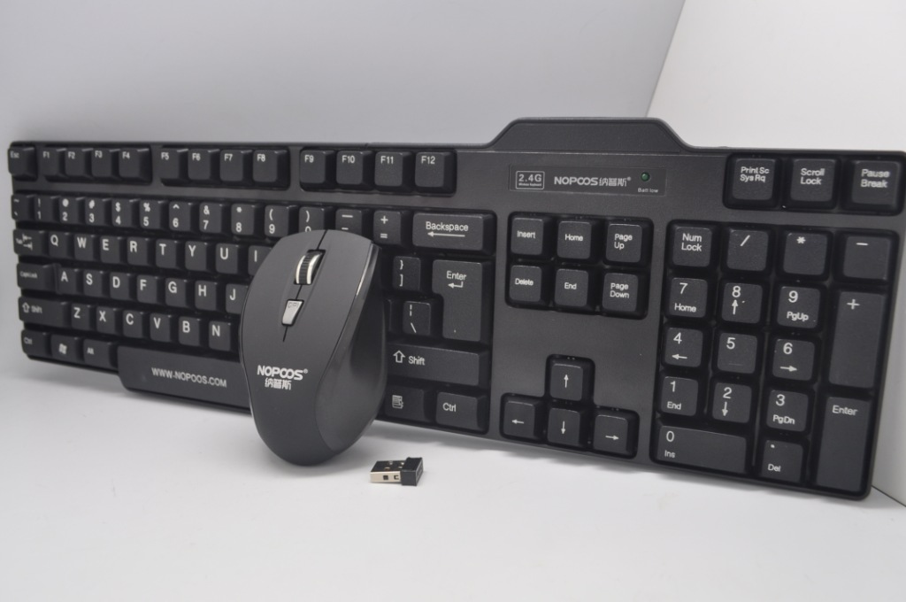 纳普斯无线翼龙km0385无线键鼠套装即插即用mini接收器热款