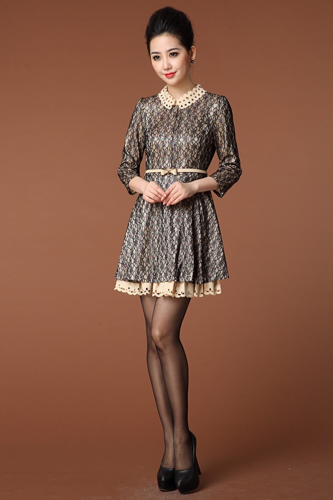 淘宝网店爆款货源 时尚精品女装连衣裙批发代理 免费一件代发