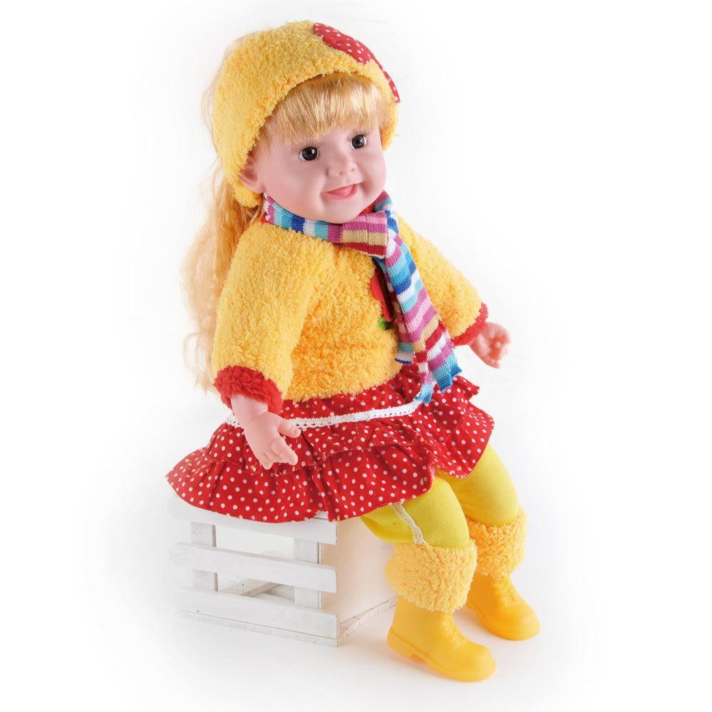 最新智能会对话说话的布洋娃娃可爱芭比女孩礼物益智儿童仿真玩具