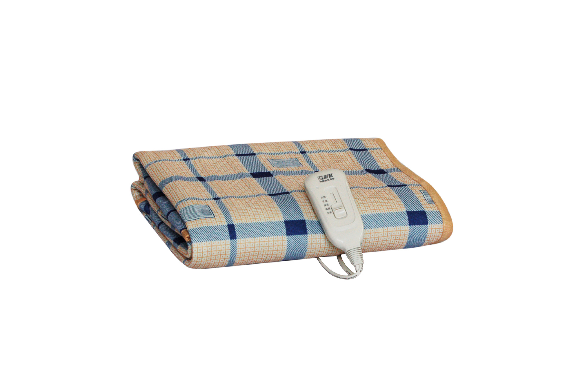 大量批发彩虹双人电热毯1206安全舒适超温断电功能专供超市