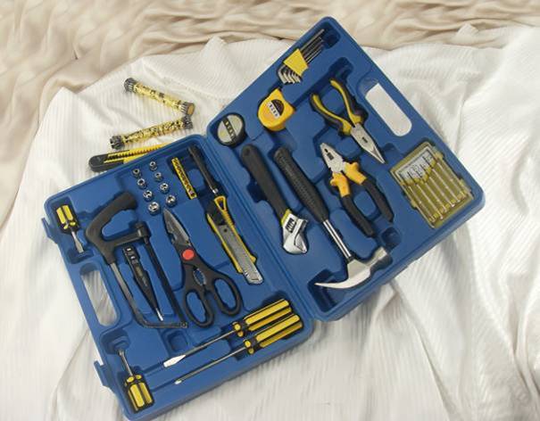 12件套工具套装 塑盒工具 家用小工具 促销工具