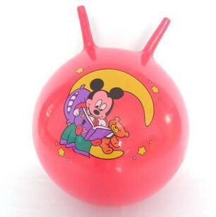 充气儿童玩具羊角球