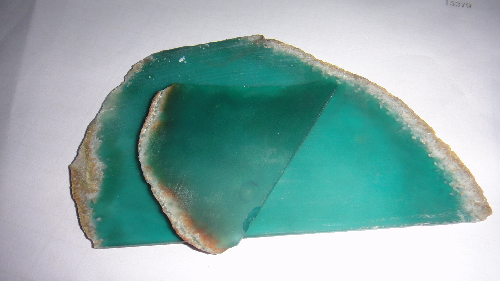 greenagate优质材料纯天然色泽绿玛瑙片与黑玛瑙片