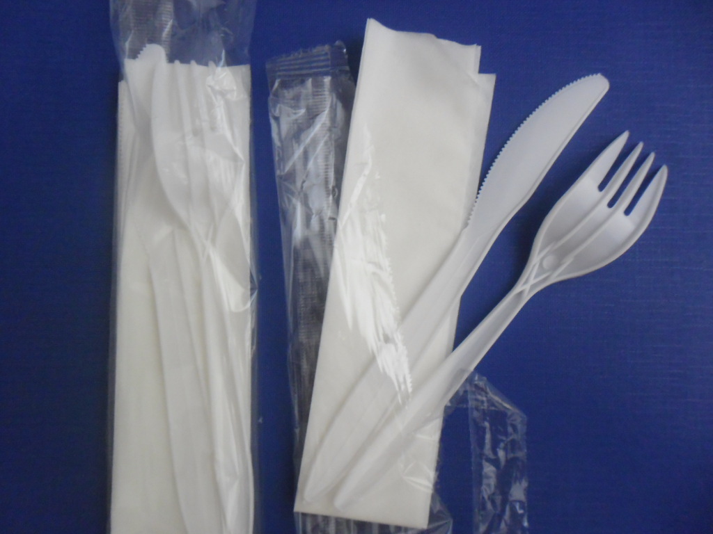 3件套套装刀叉纸巾