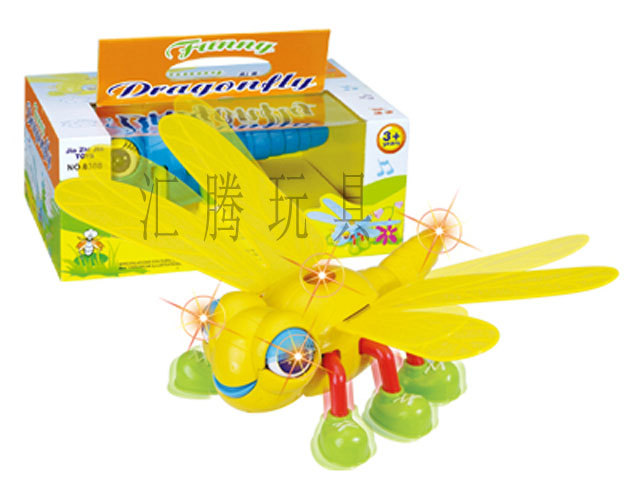 电动音乐灯光万向蜻蜓 电动玩具 电动蜻蜓