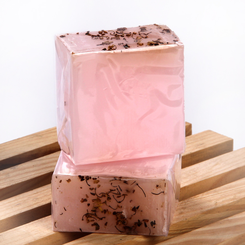 手工皂直销加盟代理 热销粉色诱惑桂花花瓣